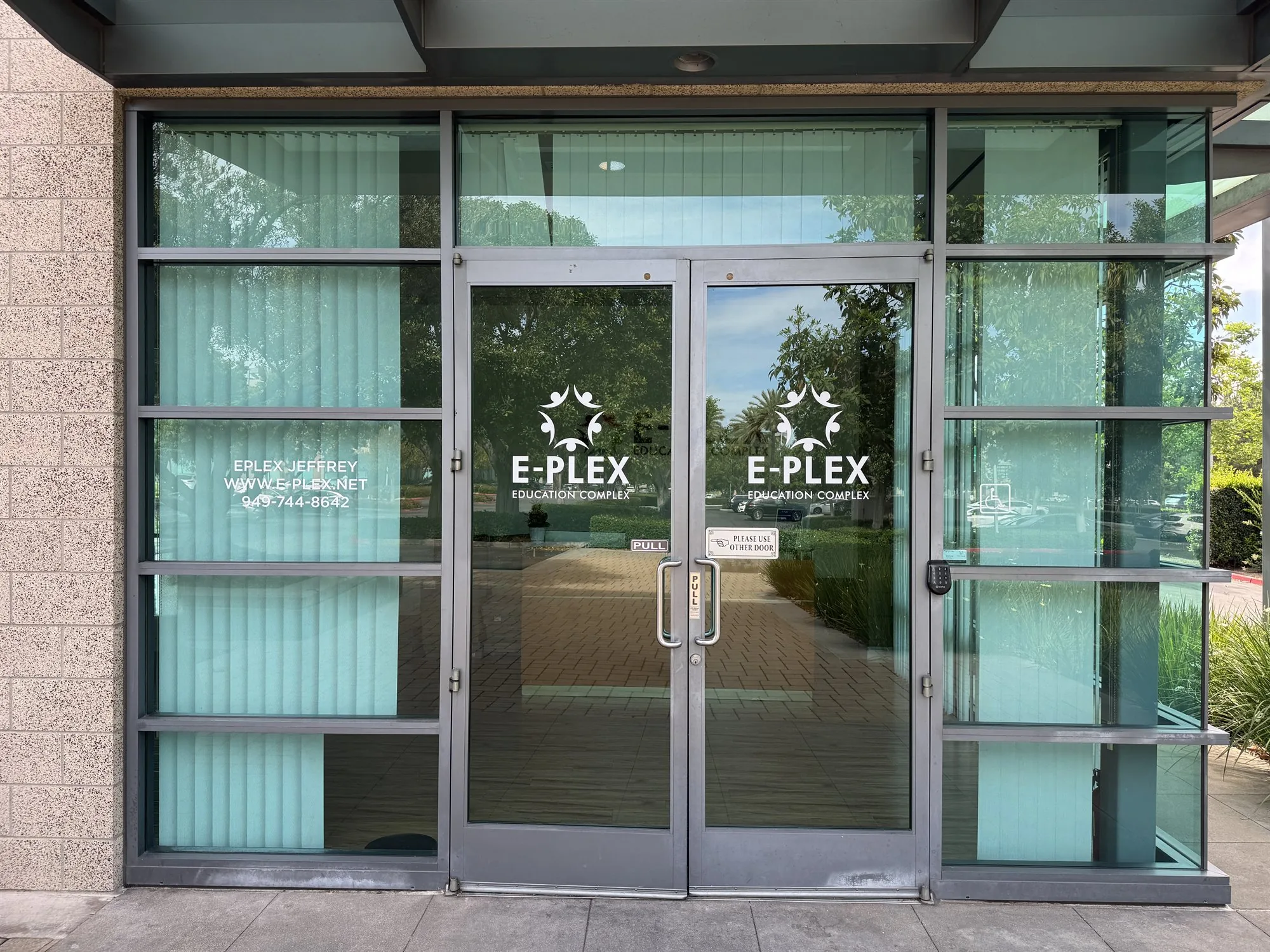 E-PLEX Jeffrey Irvine front entrance